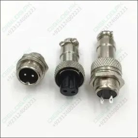 Xlr 2 Pin Cable Connector 12mm Chassis Mount In Pakistan
