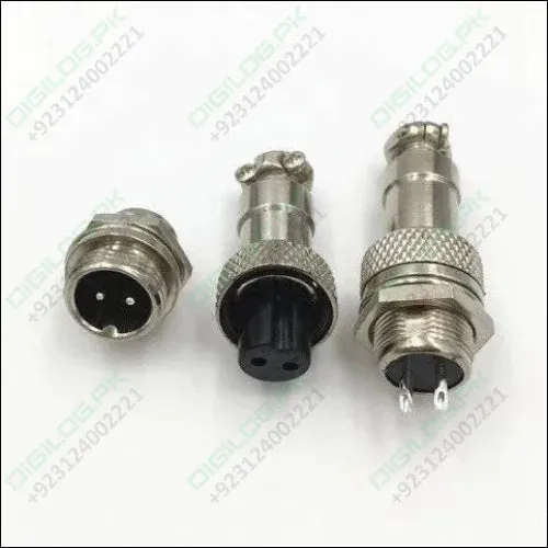 Xlr 2 Pin Cable Connector 12mm Chassis Mount In Pakistan