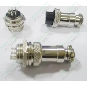 Xlr 7 Pin Cable Connector 16mm Chassis Mount 7pin Plug Adapter Plug Connector