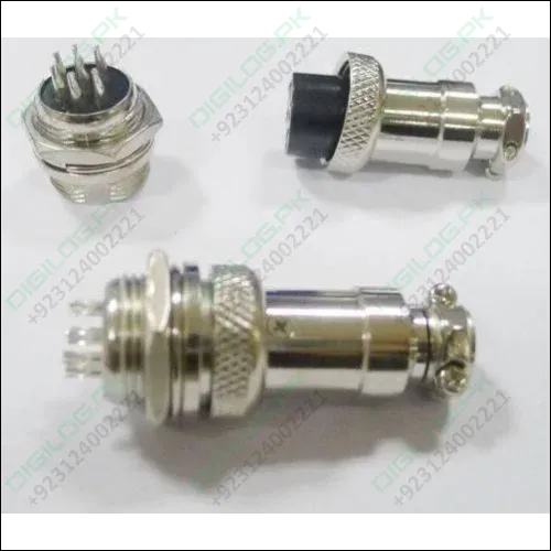 Xlr 7 Pin Cable Connector 16mm Chassis Mount 7pin Plug Adapter Plug Connector