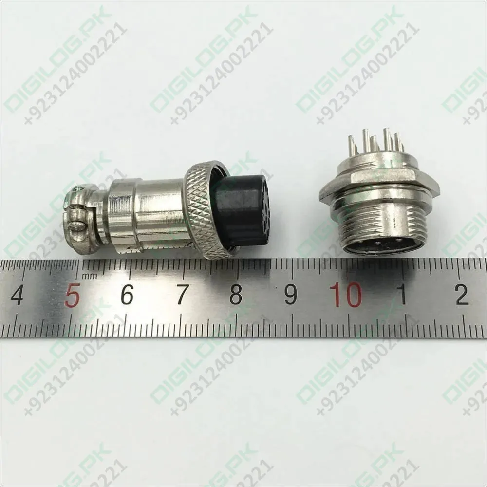 Xlr 8 Pin Cable Connector 16mm Chassis Mount 8pin Plug Adapter