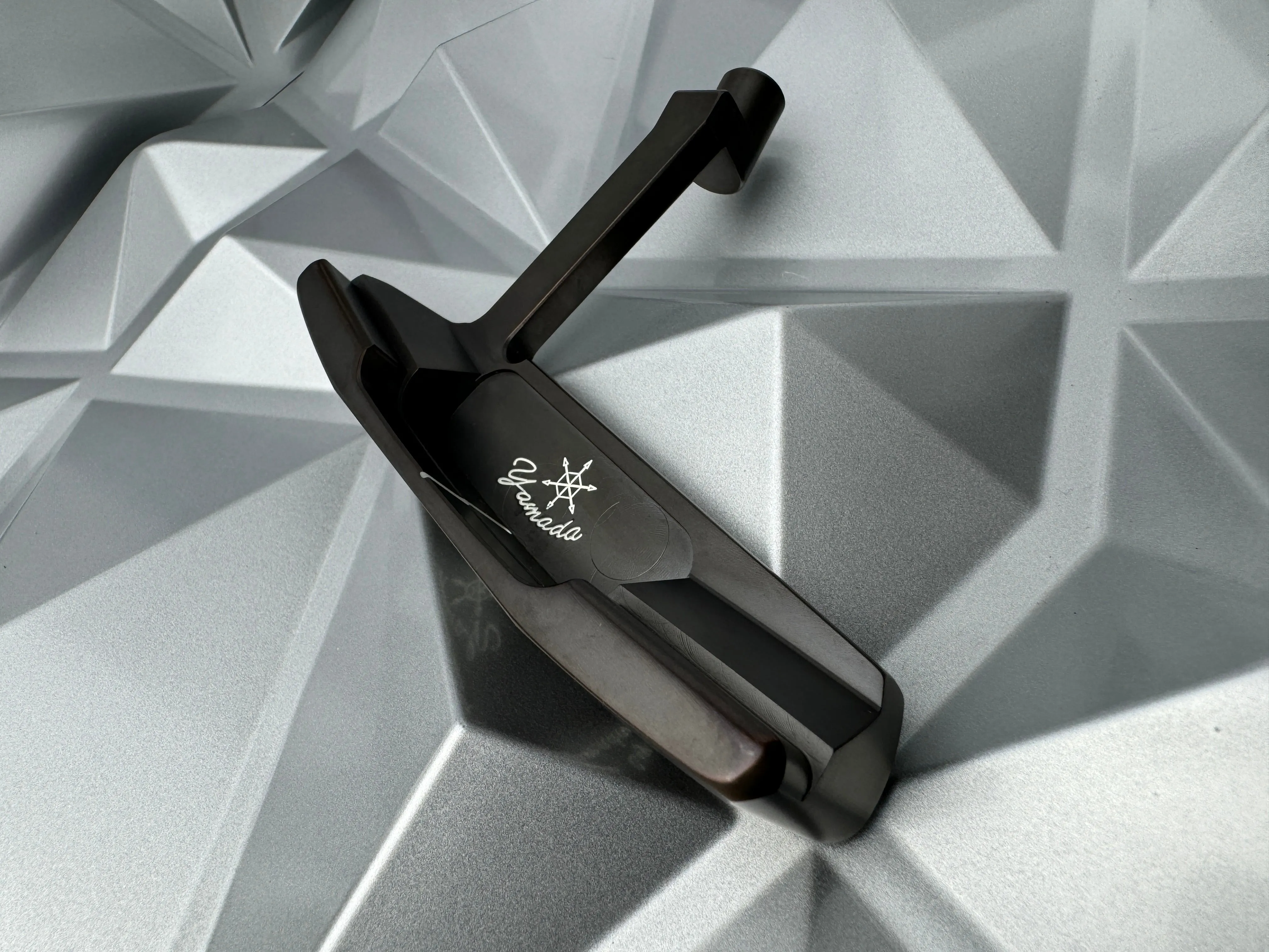 Yamada Golf Emperor Smoked Black Sight Line Handmade Putter Head Only